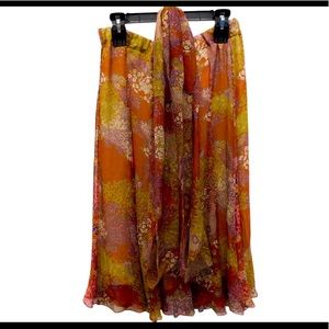Vintage Loulou De La Falaise Boho Skirt
